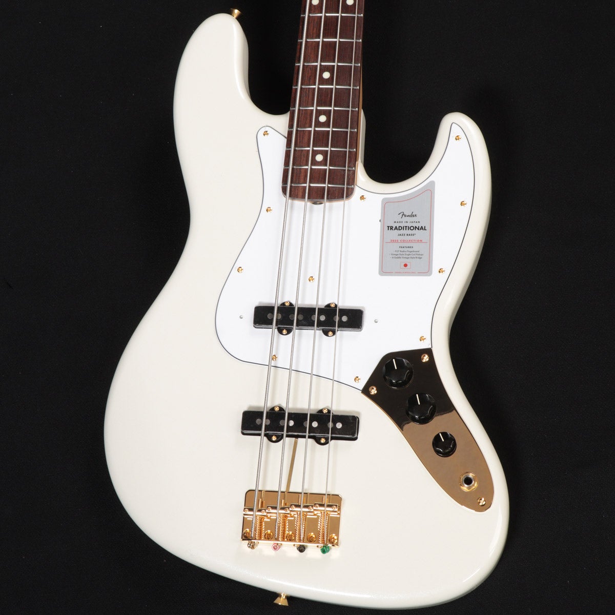 Fender / MIJ Traditional 2025 Collection 60s Jazz Bass White Pearl