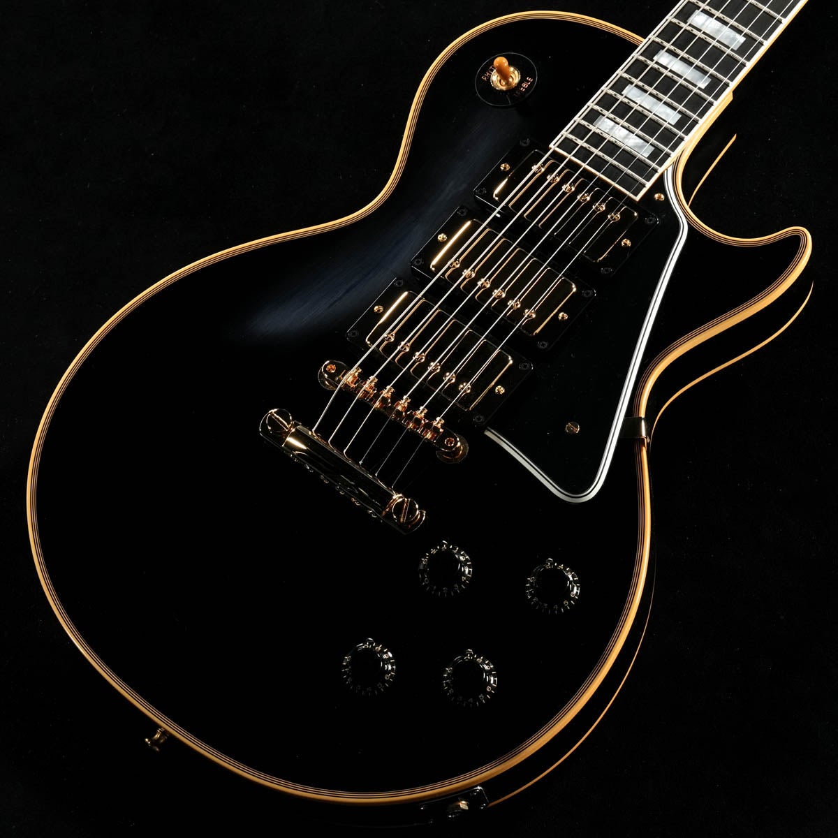 Gibson Custom / 1957 Les Paul Custom Reissue 3-Pickup VOS Ebony