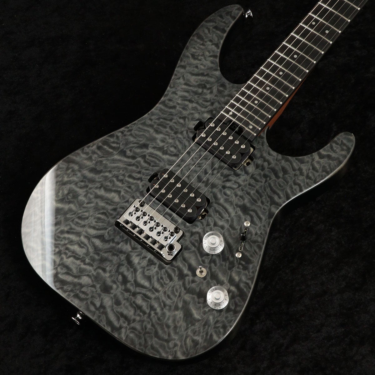 CHARVEL / Pro-Mod Plus DK24 HH 2PT EB QM Ebony Fingerboard