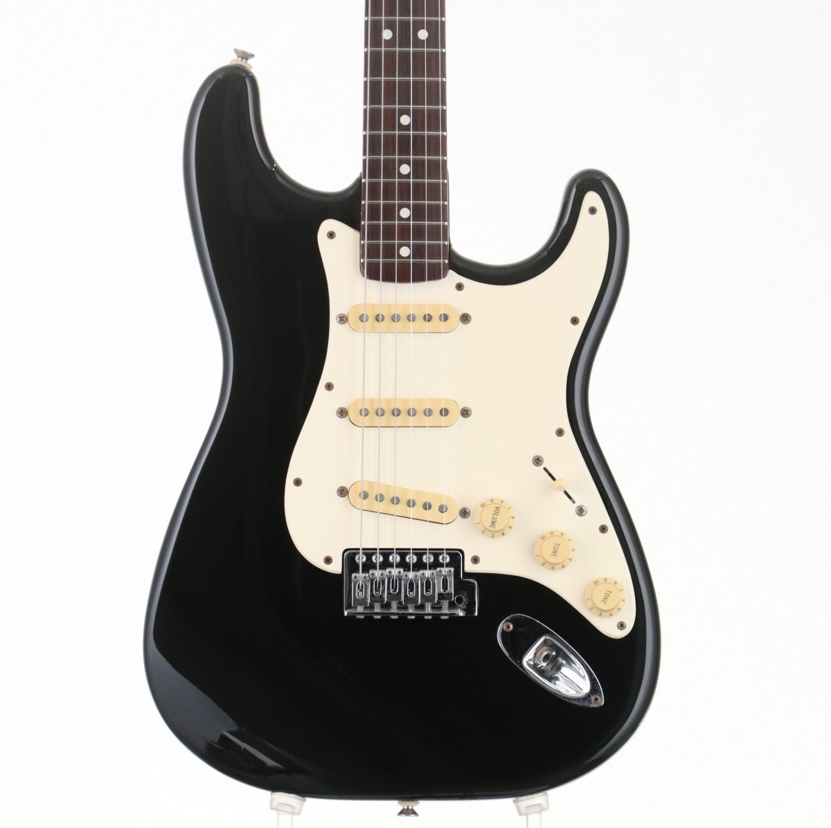 中古】Fender Mexico / Squier Series Stratocaster Black/Maple