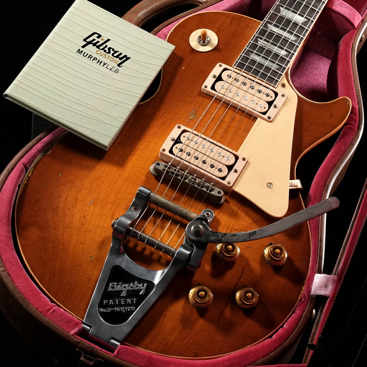 Gibson Custom / Dealer Select 1958 Les Paul Standard Bigsby Dirty