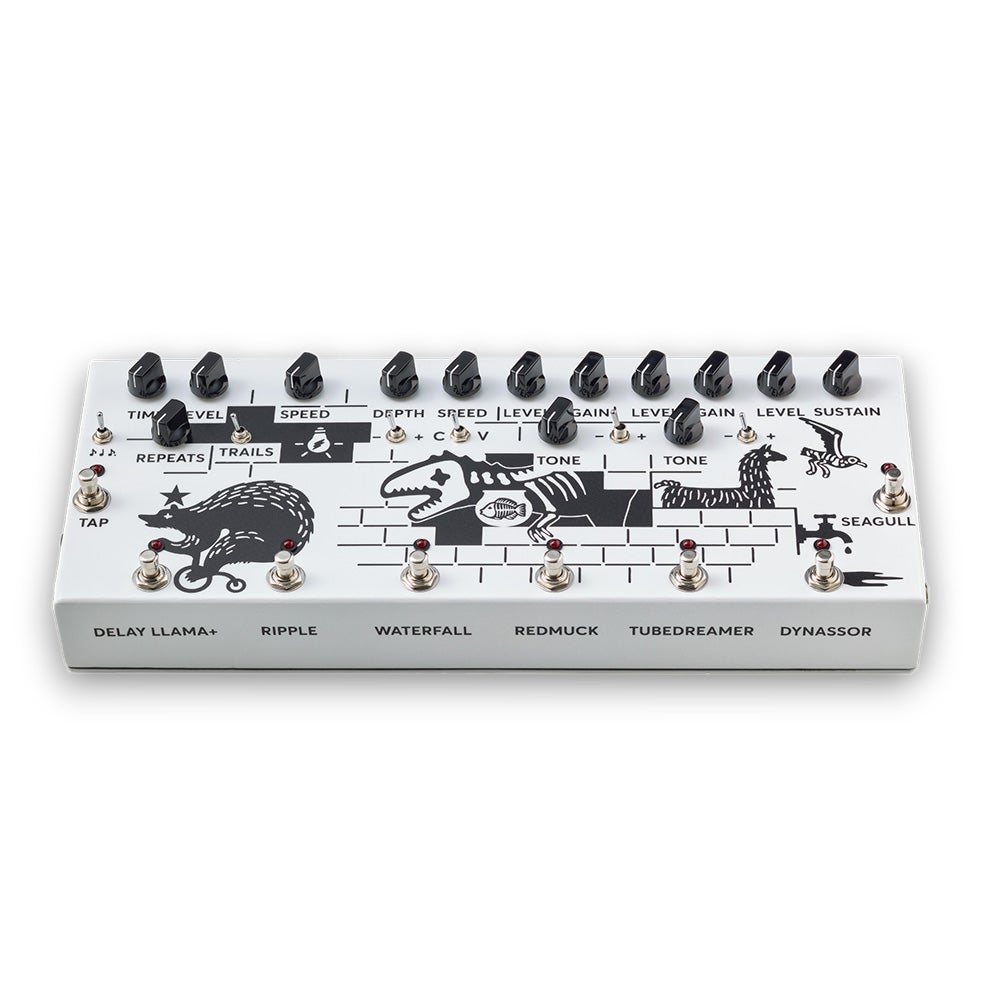 JAM PEDALS Pink Flow マルチエフェクター エフェクター 在庫有り/1台限り】 JAM Pedals / Pink Flow Guitar Pedal/Multi