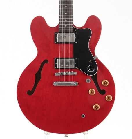 epiphone dot チェリー セミアコ【ジャンク！】　　　 中古】EPIPHONE / DOT Cherry 【新宿店】【3/23 値下げ！】 | セミアコ