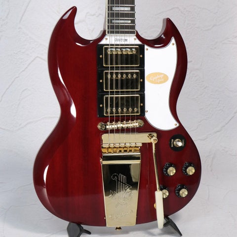 中古】Epiphone / Joe Bonamassa 1963 SG Custom Dark Wine Red