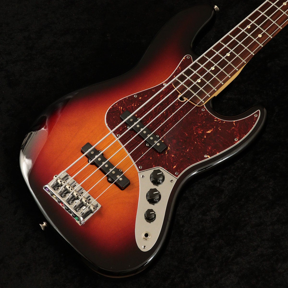 中古】FENDER USA / American Standard Jazz Bass 3-Tone Sunburst