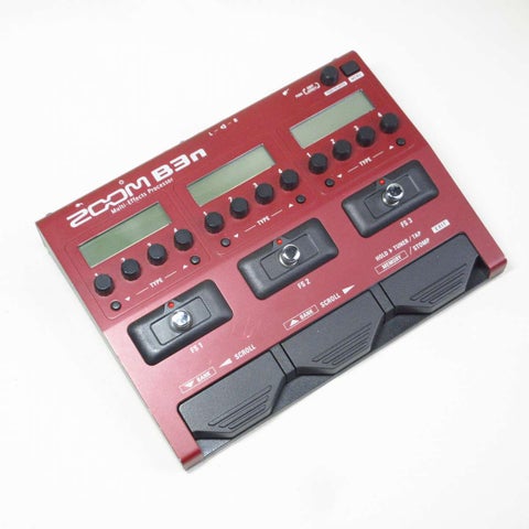 ZOOM ズーム ベース用マルチエフェクツ・プロセッサー zoom B3n ベース