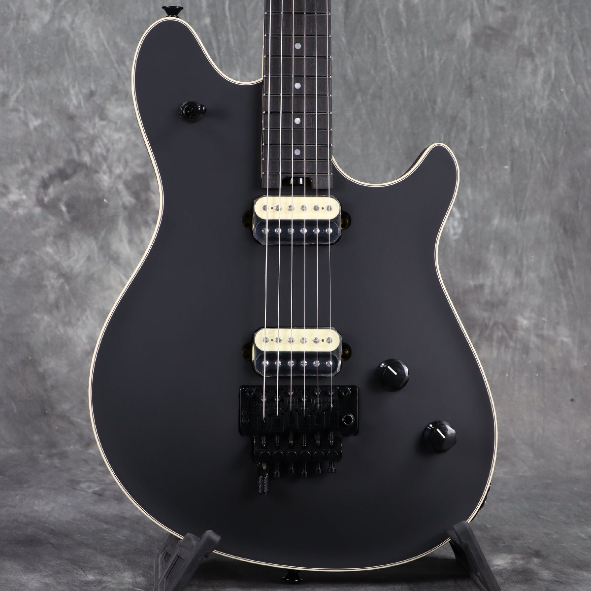 EVHウルフギャングステルスブラックUSA EVH / Wolfgang USA Ebony Fingerboard Stealth Black イーブイエイチ