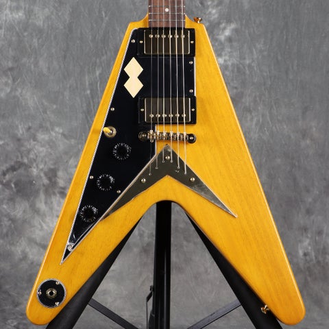 Epiphone / Inspired by Gibson Custom 1958 Korina Flying V LH Left