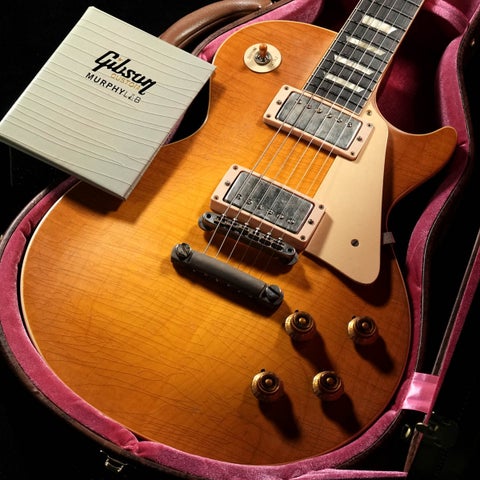 Gibson Custom / Murphy Lab 1958 Les Paul Standard Reissue Light Aged Lemon Burst(重量:4.03kg)【S/N:851200】【渋谷店】