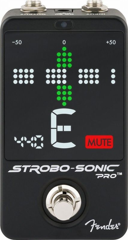 [超高精度のストロボチューナー]  Fender / Strobo-Sonic Pro Tuner Pedal チューナー ペダルチューナー フェンダー
