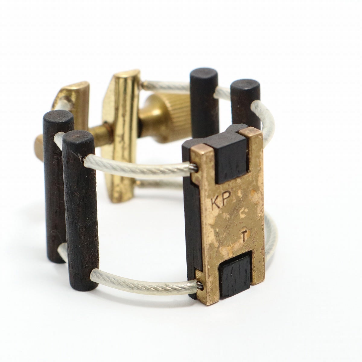 管楽器・吹奏楽器 K plume TR-BRSP 中古】K plume Kプルーム / Ligature TR-WB Tenor HR Size リガチャー