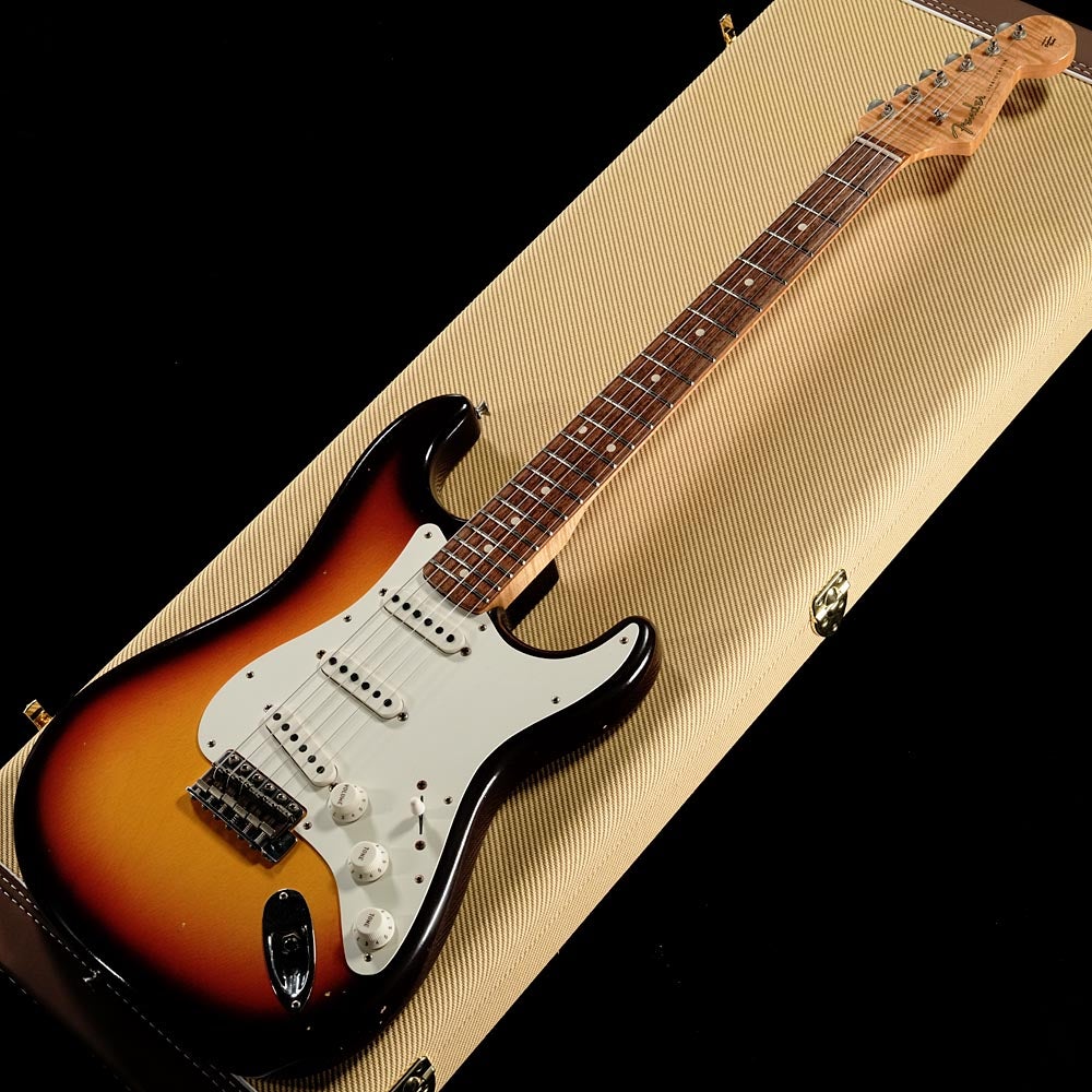 Fender Custom Shop / Master Built 1959 Trans Stratocaster Jouneyman Relic Aged Chocolate 3 Color Sunburst 【시부야 지점】[아울렛]《FCS 세일》[장기 재고 클리어런스 세일]《11월 8일까지 기간 한정 타임 세일》 사진 2