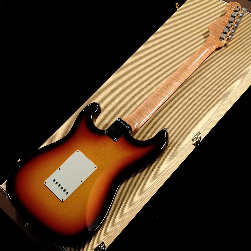 Fender Custom Shop / Master Built 1959 Trans Stratocaster Jouneyman Relic Aged Chocolate 3 Color Sunburst 【시부야 지점】[아울렛]《FCS 세일》[장기 재고 클리어런스 세일]《11월 8일까지 기간 한정 타임 세일》 사진 3