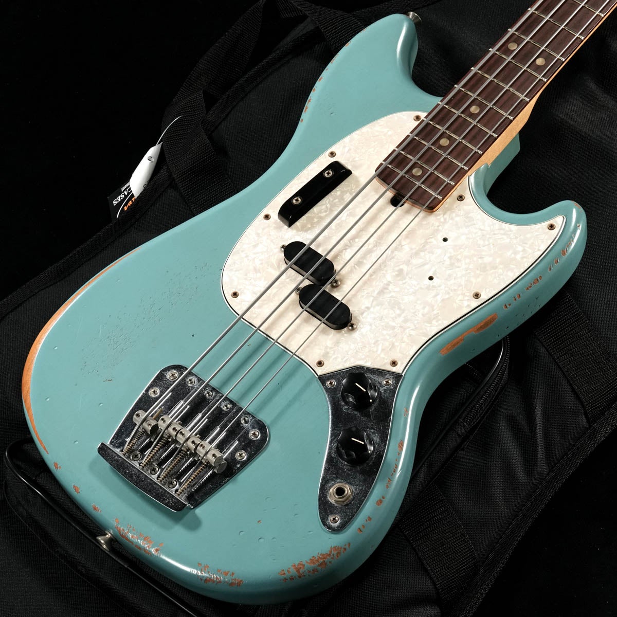 中古】FENDER MEXICO / JMJ Road Worn Mustang Bass Faded Daphne Blue