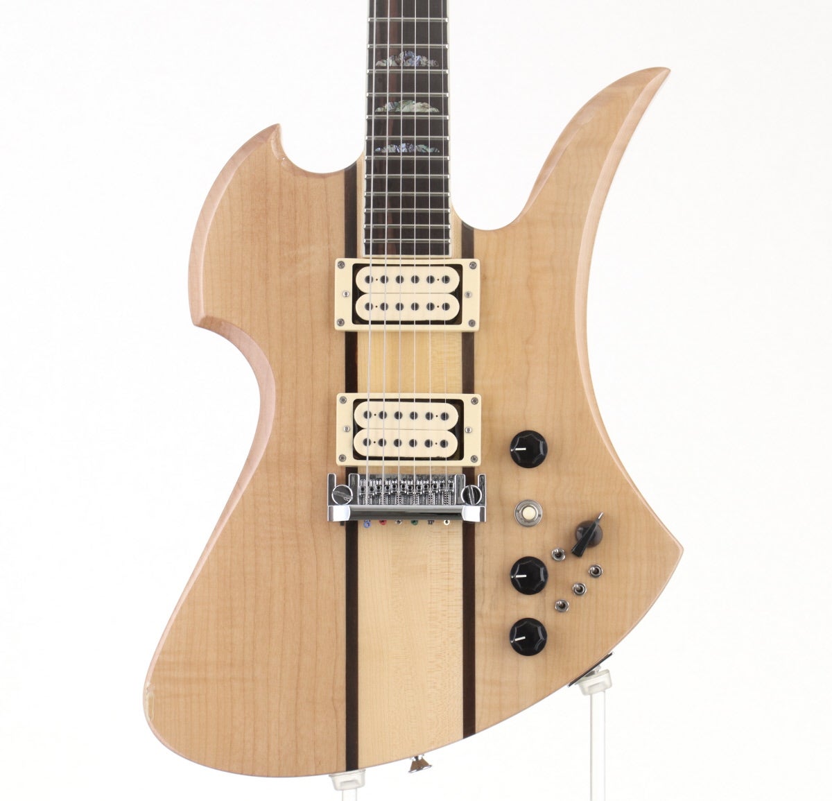 【店で売れました】モッキンバードタイプのエレキギター 中古】B.C.RICH / Mockingbird Natural 【新宿店】 | 変形ギター