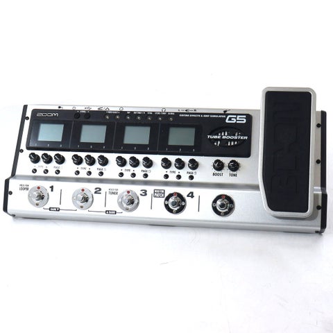 【苫小牧バナナ】ZOOM/ズーム ギター用 エフェクター Guitar Effects & Amp Simulator Pedal G5 マルチエフェクター♪ G5 Guitar Effects & Amp Simulator Pedal | Zoom