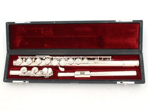 【中古】YAMAHA / 頭部管銀製フルート YFL-451 全タンポ交換済み 【横浜店】