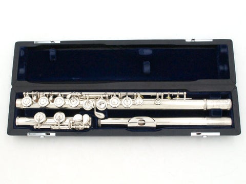 【中古】SANKYO / 管体銀製フルート SILVER SONIC P.A NEL CC 全タンポ交換済み 【横浜店】