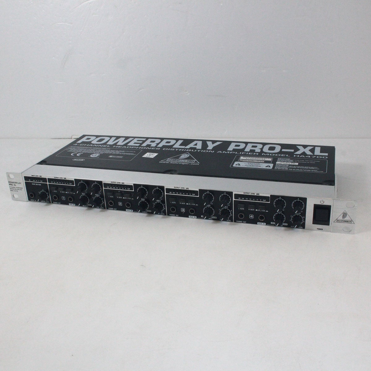 【中古】BEHRINGER ヘッドホンアンプ・DAC POWERPLAY PRO-XL HA4700 中古】BEHRINGER / HA4700 Powerplay Pro-XL 【渋谷店