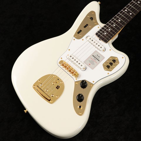 FENDER MADE IN JAPAN / Fender / MIJ Traditional 2025 Collection 60s Jaguar  White Pearl (重量:3.5kg) 【御茶ノ水本店】