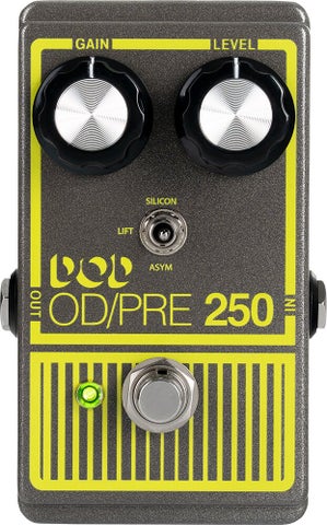 美品 DOD オーバードライブ プリアンプ/250 箱有り ギター用エフェクター 新製品】 DOD / Overdrive Preamp 250-X オーバードライブ ディーオー