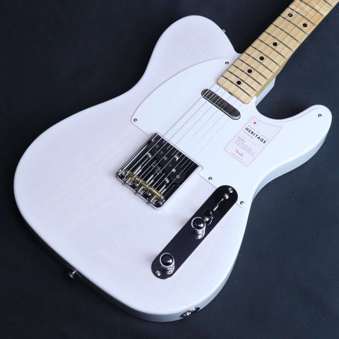 [特典付き]Fender / Made in Japan Heritage 50s Telecaster Maple Fingerboard White Blonde 【横浜店】【S/N:JD26002091】【3.47kg】【店頭未展示品】