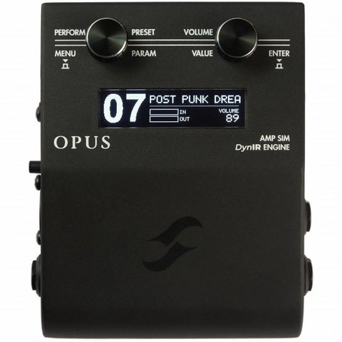 【液晶に難あり】Two Notes Opus アンプシミュレーター Two Notes / OPUS アンプ・シミュレーター DynIRエンジン アンプDI IR