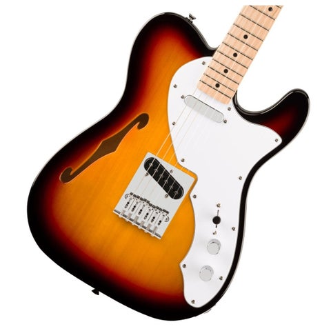 Squier by Fender / Affinity Series Telecaster Thinline Maple Fingerboard White Pickguard 3-Color Sunburst スクワイヤー 【横浜店】