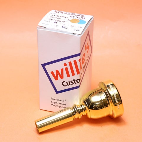 Willie’s MASSONG 4TM トロンボーンマウスピース Willie's MASSONG 4TM トロンボーンマウスピース willie's Massong 4TM