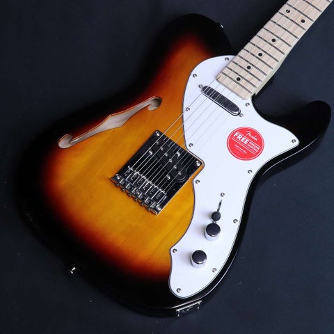 Squier by Fender / Affinity Series Telecaster Thinline Maple Fingerboard White Pickguard 3-Color Sunburst 【横浜店】【S/N:ICSJ25010097】【2.80kg】