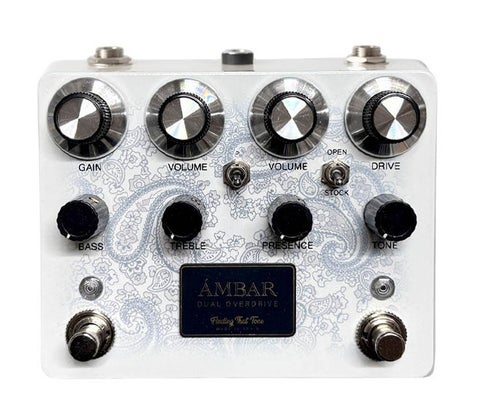 ギター Finding That Tone Amber White Color 10台限定国内入荷】 Finding That Tone / AMBAR White Paisley Dual