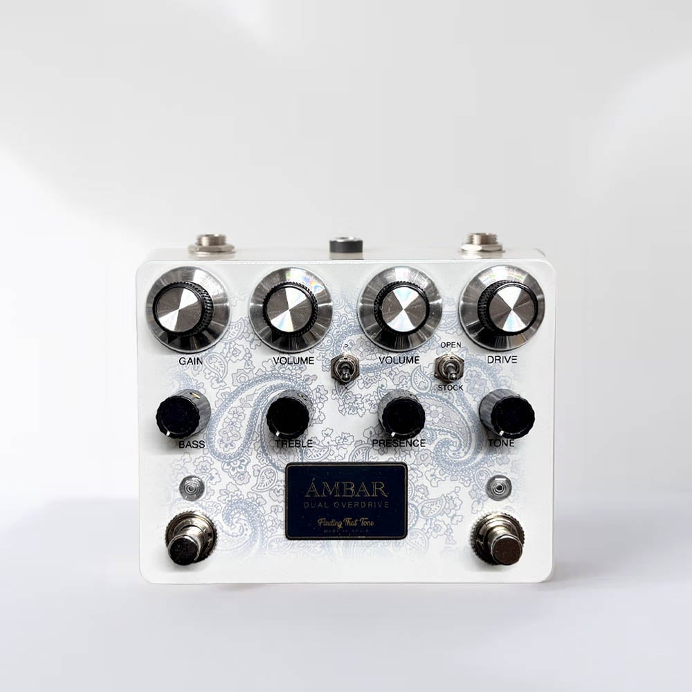 10台限定国内入荷】 Finding That Tone / AMBAR White Paisley Dual