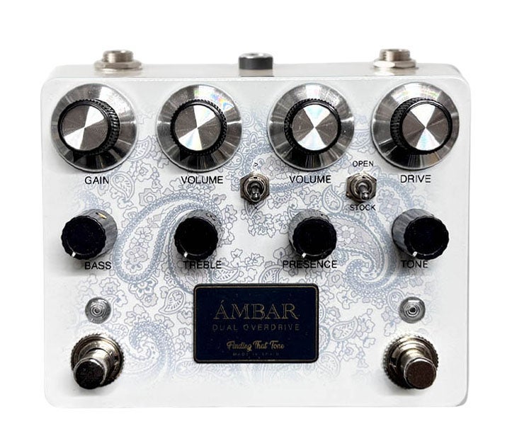 10台限定国内入荷】 Finding That Tone / AMBAR White Paisley Dual