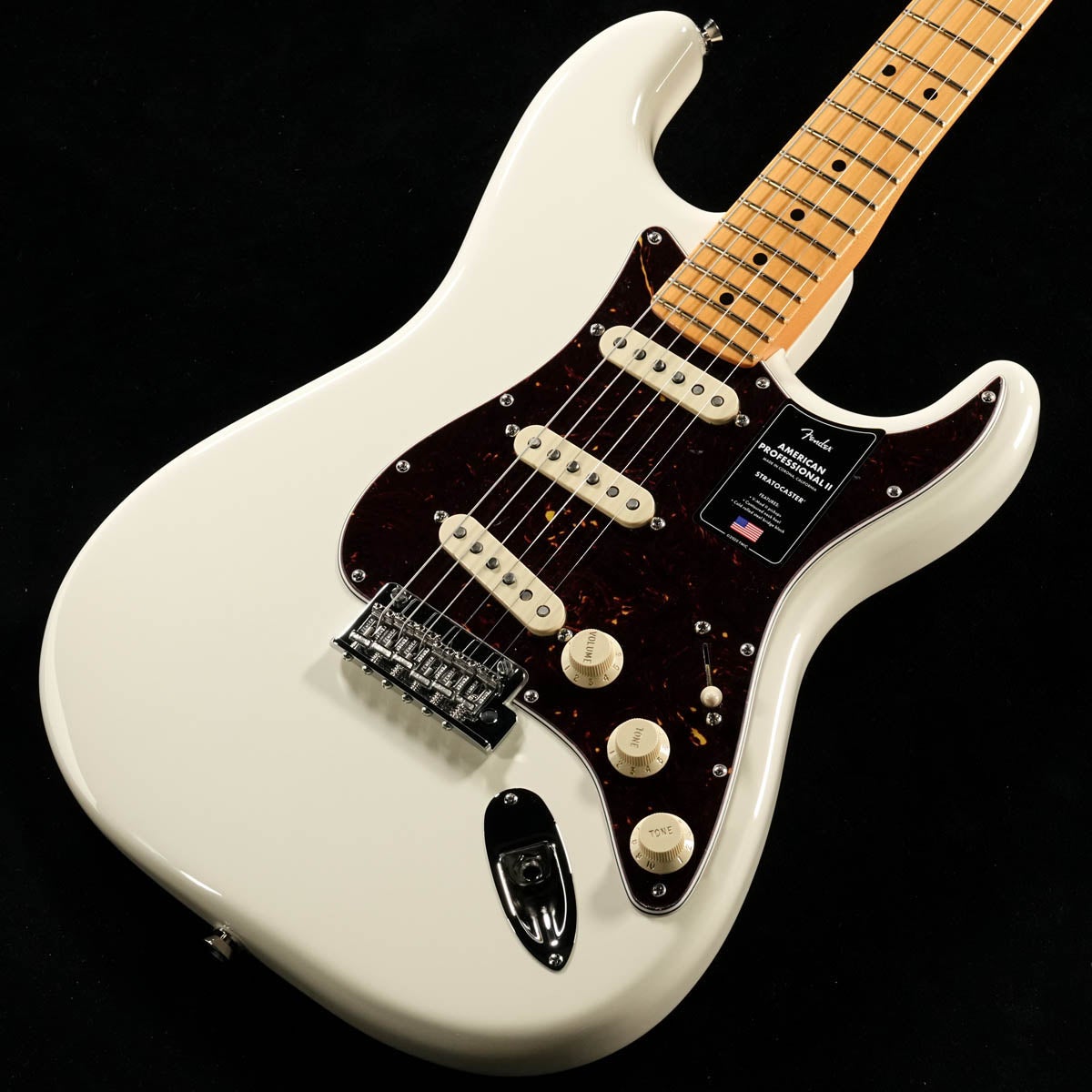 Fender American Professional II カスタム多数 Fender / American Professional II Stratocaster Maple Olympic White