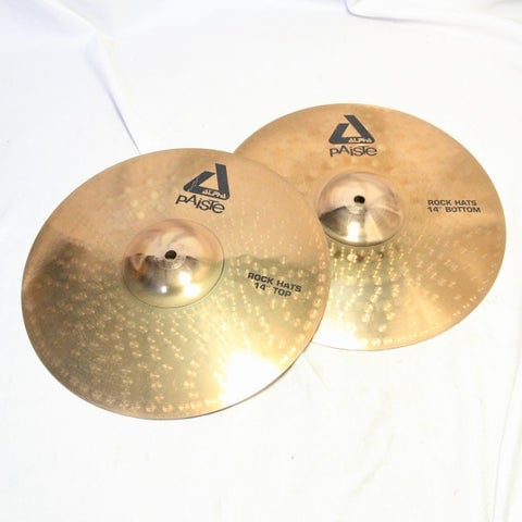 【中古】PAISTE / Alpha Rock Hats 14インチ 936/1304 パイステ ハイハットシンバル 【池袋店】