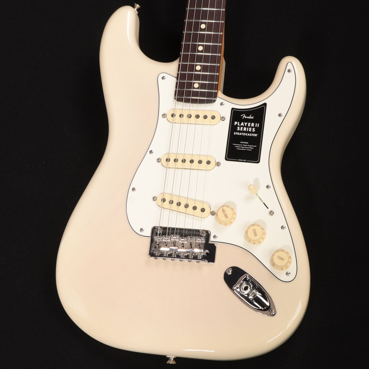 Fender Mexico / Player II Stratocaster White Blonde Chambered Ash