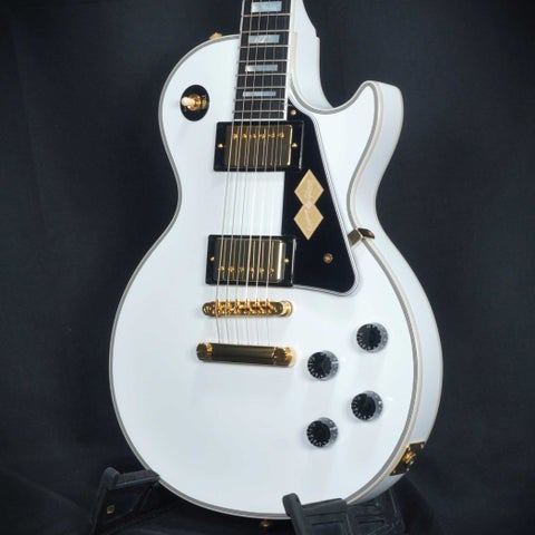 EPIPHONE BY GIBSON / Inspired by Gibson Custom Les Paul Custom Alpine White 【御茶ノ水本店FINEST GUITARS】