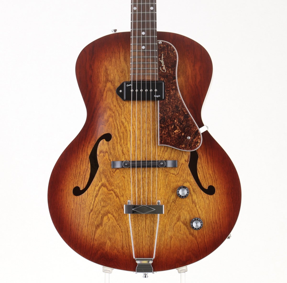 中古】Godin / 5th Avenue Kingpin P90 Cognac Burst【2.3kg】【S/N
