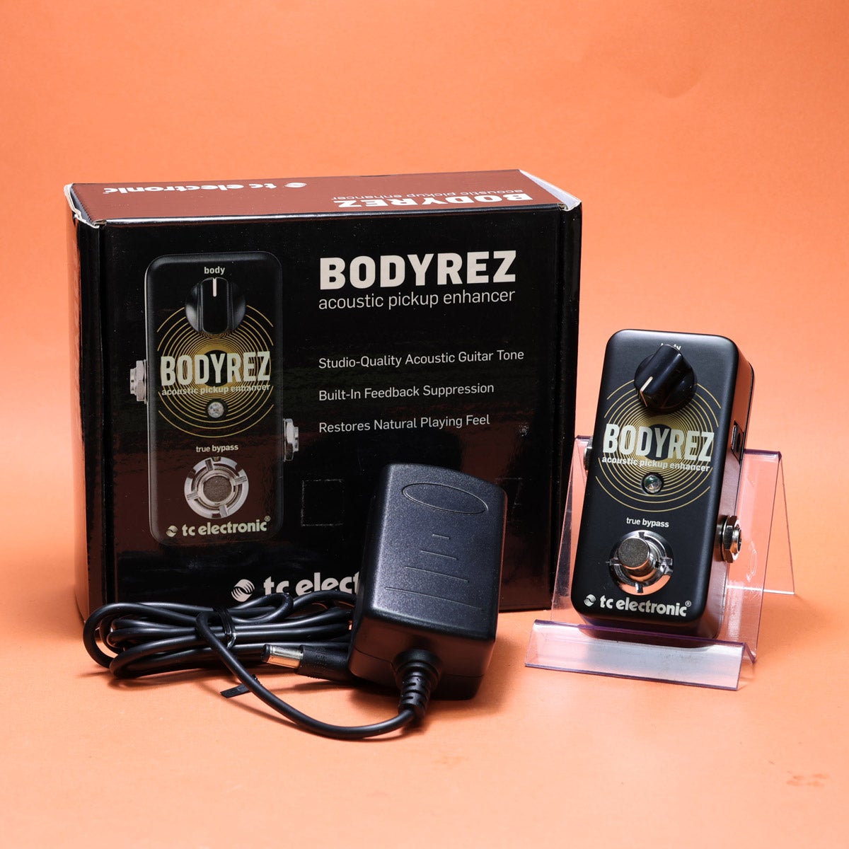 中古品 BodyRez Electronic TC tc ENHANCER（中古）【楽器検索 PICKUP ACOUSTIC BODYREZ electronic ギター