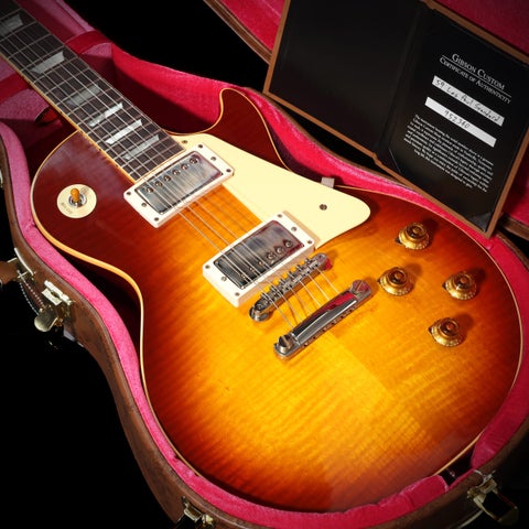 Gibson Custom / Hand Selected Top 1959 Les Paul Standard Reissue Faded Cherry Tea Burst VOS【S/N：952340】【福岡店】