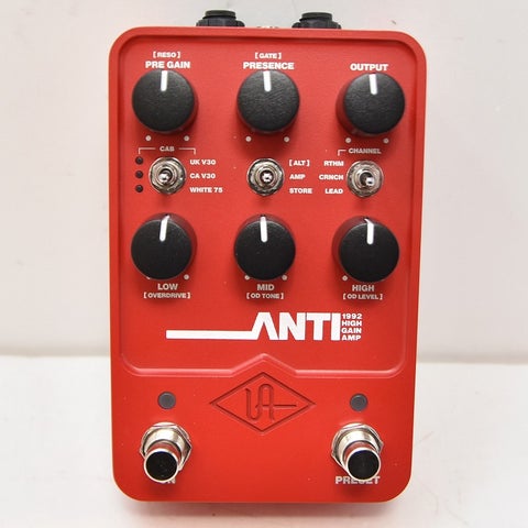 【中古】UNIVERSAL AUDIO / UAFX ANTI / 1992 High Gain Amp 【心斎橋店】