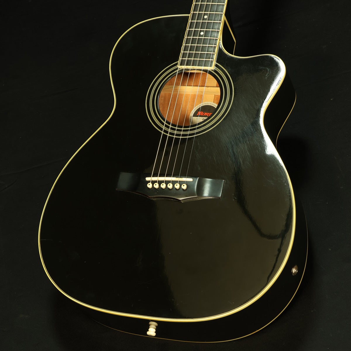Morris FC-2BLK エレアコ OPUS-IV搭載【整備品】 中古】MORRIS / FC-2 BLK 【訳アリ】 【福岡店】 | アコギ・エレアコ