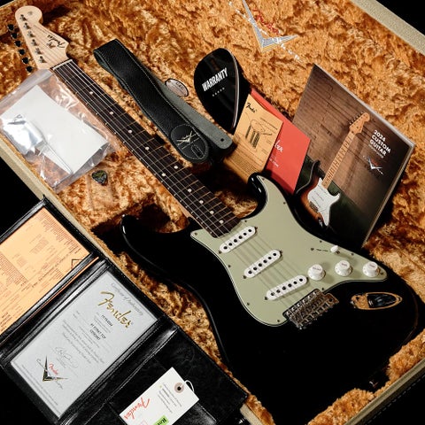 【中古】Fender Custom Shop / Custom Built 1961 Stratocaster TCP Josefina Pick Ups Aged Black 【渋谷店】