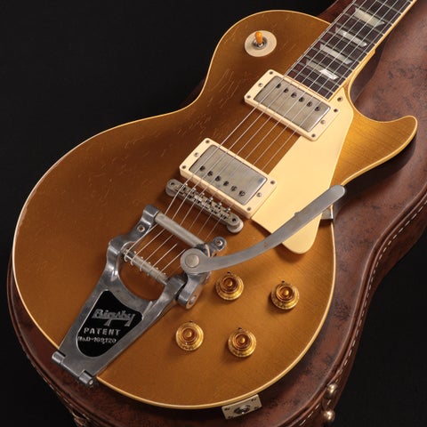 【中古】Gibson Custom Shop / Murphy Lab 1957 Les Paul Gold Top Bigsby Heavey Aged Double Gold / Dark Back 【心斎橋店】【値下げ】