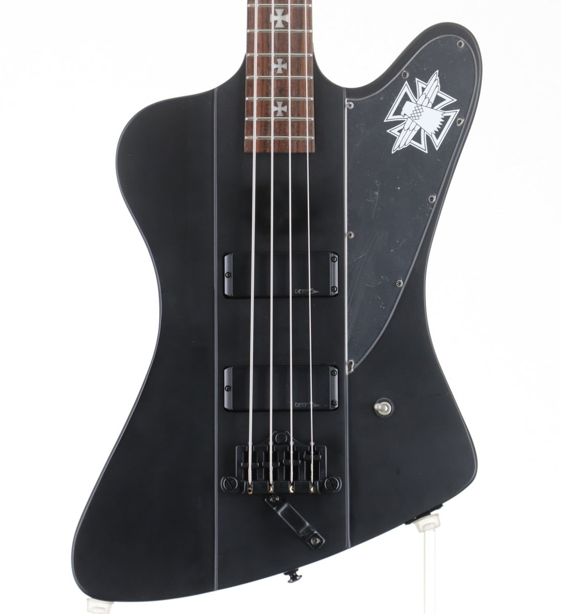 ブラックバード　Epiphone ベース Epiphone Nikki Sixx BlackBird - Pitch Black | Sweetwater