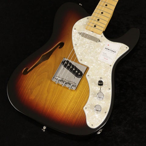 FENDER  / Made in Japan Heritage 60 Telecaster  Thinline 3-Color Sunburst  (重量:3kg) 【御茶ノ水本店】