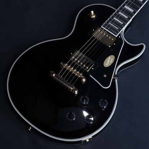 Epiphone / Inspired by Gibson Les Paul Custom Ebony 【横浜店】【S/N:25101525844】【4.10kg】【店頭未展示品】