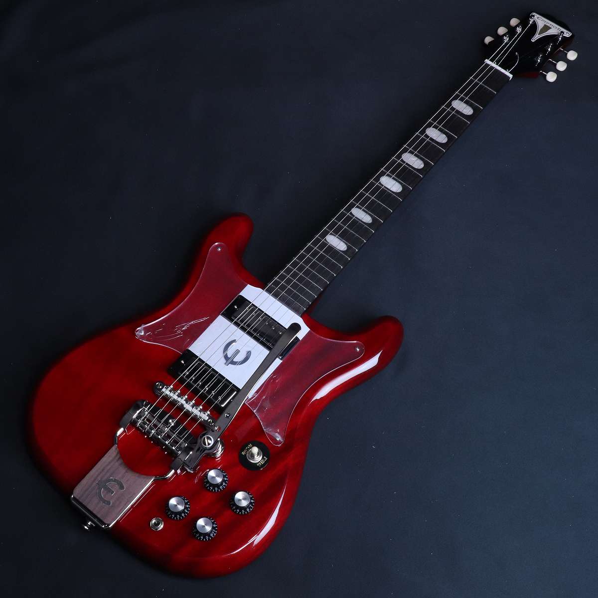 極美品！Epiphone Crestwood Custom Tremotone付 特典付き》Epiphone / Crestwood Custom Tremotone Cherry (CH) 【横浜