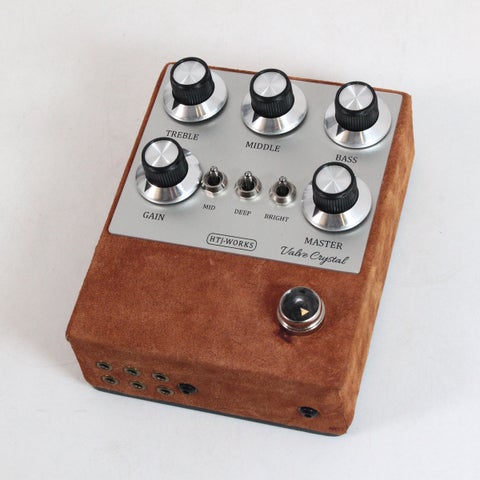 【中古】HTJ-WORKS / Valve Crystal Silver Top 12AX7 Tube Preamp Brown Suede 【渋谷店】