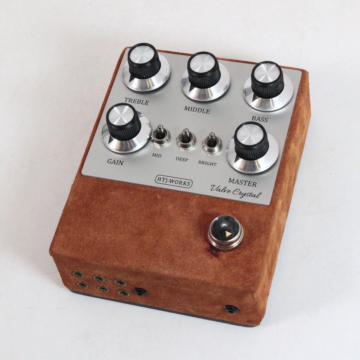 htj-works Valve Crystal プリアンプ 真空管 極美品 中古】HTJ-WORKS / Valve Crystal Silver Top 12AX7 Tube Preamp Brown